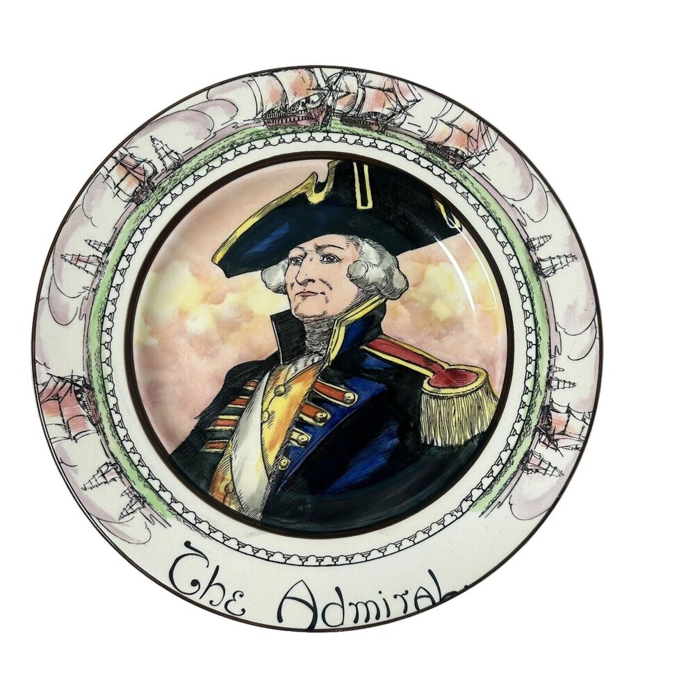 Royal Doulton "The Admiral" Plate The Professionals Collection Made in England